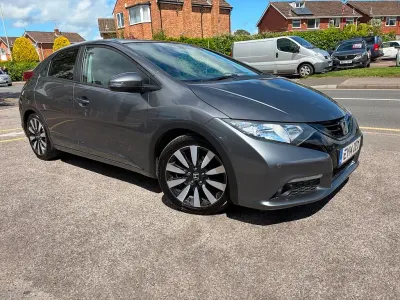 Used Honda Civic SR 142 HP (104 kW) 2014 Grey Hatchback