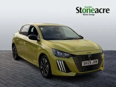 Second-hand Peugeot 208 Allure 100 CP (73 kW) 2025 Galben Hatchback