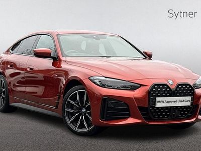 Orange Used 2021 BMW 420 Gran Coupé M Sport Coupe | £27,500 (A bit pricey)
