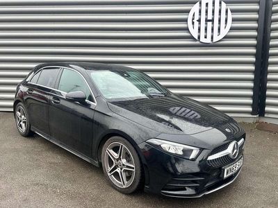 Black Used 2019 Mercedes A180 AMG line Hatchback | £11,950 (Fair price)