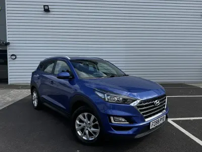 Used Hyundai Tucson SE 132 HP (97 kW) 2018 Blue SUV