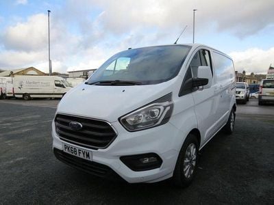 White Used 2018 Ford Transit Custom Limited Van | £12,750 (Good price)