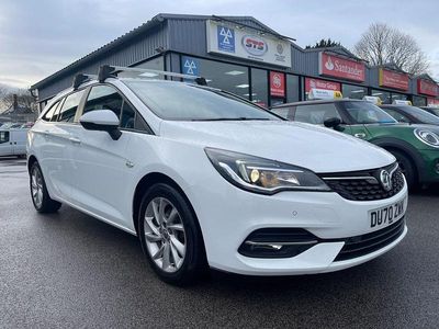 Used Vauxhall Astra Business Edition 122 HP (89 kW) 2020 White Estate