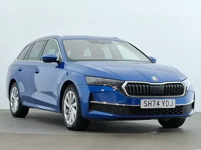 Second-hand Skoda Octavia SE L 150 CP (110 kW) 2024 Albastru Break