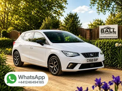 Used Seat Ibiza XCELLENCE Lux 115 HP (84 kW) 2018 White Hatchback