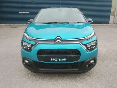 Used Citroën C3 PureTech 82 HP (60 kW) 2021 Blue Hatchback