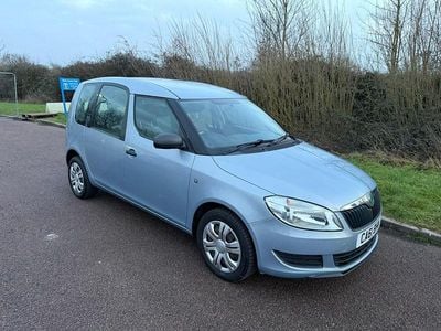 Used Skoda Roomster 105 HP (77 kW) 2011 Blue MPV