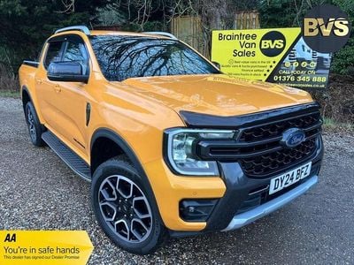Used Ford Ranger Wildtrack 2024 Orange Pickup