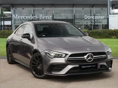 Used Mercedes CLA35 AMG Premium Plus 306 HP (225 kW) 2020 Grey Coupe