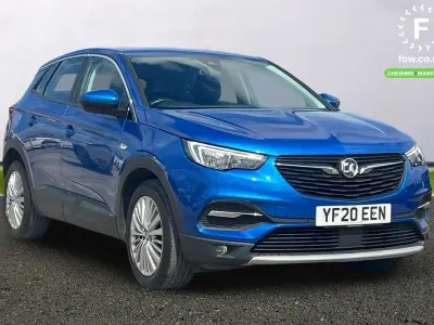 Used Vauxhall Grandland X 131 HP (96 kW) 2019 Blue SUV