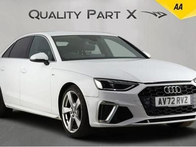 Used Audi A4 S-Line 150 HP (110 kW) 2022 White Sedan