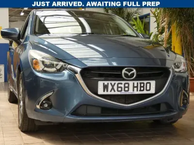Used Mazda 2 Inclusive 115 HP (84 kW) 2018 Blue Hatchback