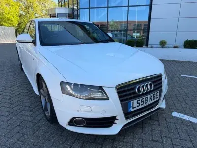 Used Audi A4 S-Line 2008 White Sedan