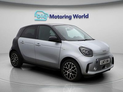 Silver/black Used 2021 Smart ForFour Electric Drive Exclusive Hatchback | £8,600 (Fair price)