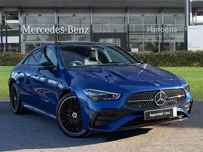 Blue Used 2024 Mercedes 220 AMG Line Premium Plus Coupe | £32,550 (Expensive)