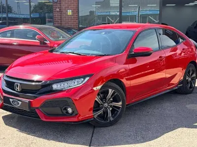 Used Honda Civic Sport 182 HP (133 kW) 2019 Red Hatchback