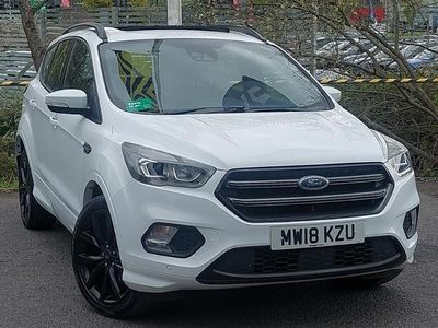 Usado Ford Kuga ST-Line X 120 CV (88 kW) 2018 Blanco SUV