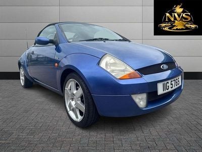Used Ford StreetKa 95 HP (69 kW) 2005 Blue Cabriolet
