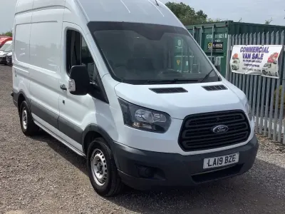 Used Ford Transit 130 HP (95 kW) 2019 White Van