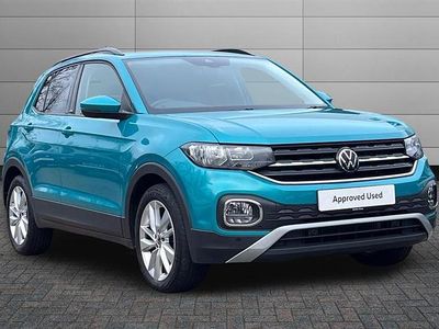 Makena turquoise Used 2022 VW T-Cross Active SUV | £17,995 (Fair price)