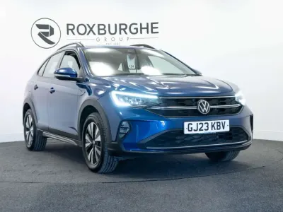 Begagnad VW Taigo S 95 HK (69 kW) 2023 Blå SUV