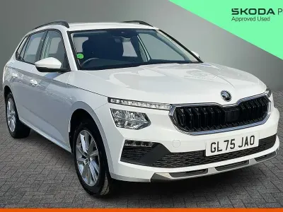 Used Skoda Kamiq SE 85 HP (62 kW) 2025 Moon white metallic SUV
