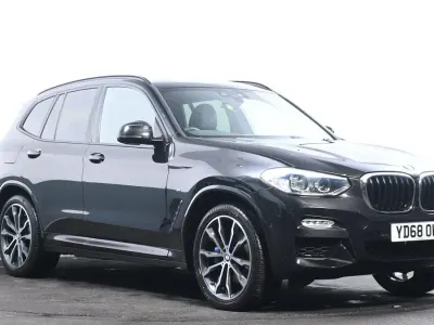Used BMW X3 M Sport 187 HP (137 kW) 2018 Black SUV