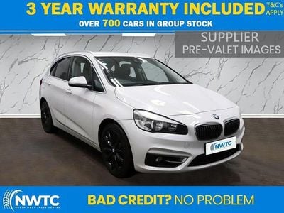 Used BMW 218 Luxury Line 150 HP (110 kW) 2017 White MPV