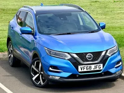 Used Nissan Qashqai Tekna 116 HP (85 kW) 2019 Blue SUV