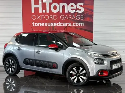 Used Citroën C3 Flair 100 HP (73 kW) 2019 Grey Hatchback