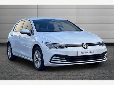 Pure white Used 2022 VW Golf VIII Life Hatchback | £16,995 (Fair price)