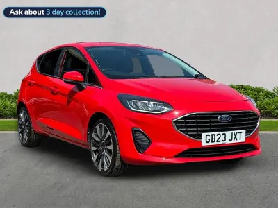 Used Ford Fiesta Titanium X 125 HP (91 kW) 2023 Red Hatchback