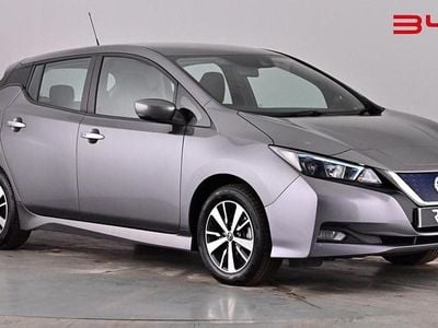 Used Nissan Leaf Acenta 110 kW (150 HP) 2021 Grey Hatchback