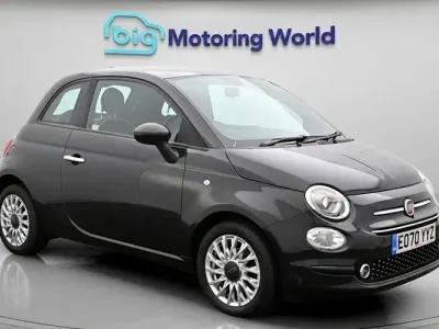 Używany Fiat 500 Lounge 69 KM (50 kW) 2020 Czarny Hatchback