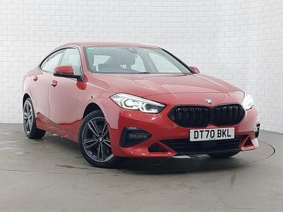 Used BMW 218 Sport Line 140 HP (102 kW) 2021 Red Sedan