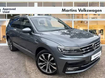 Używany VW Tiguan Allspace R-line 150 KM (110 kW) 2021 Szary SUV