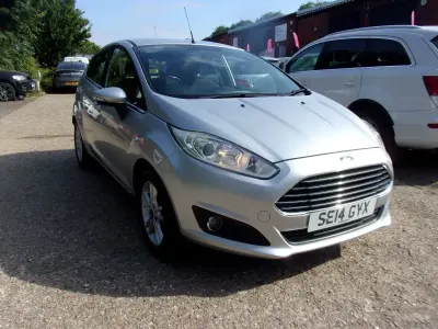 Used Ford Fiesta Zetec 82 HP (60 kW) 2014 Silver Hatchback