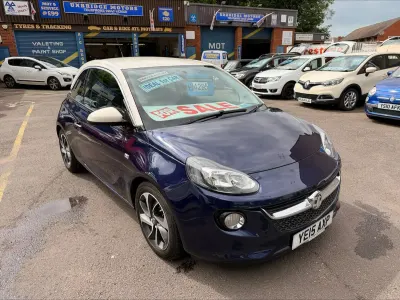 Used Vauxhall Adam Jam 2015 Blue Hatchback