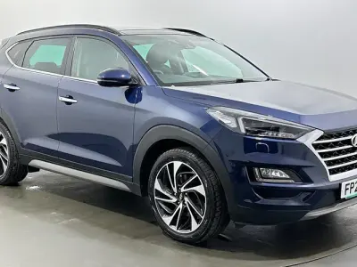Used Hyundai Tucson Premium SE 177 HP (130 kW) 2020 Blue SUV