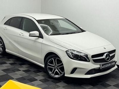 Used Mercedes A160 Sport Edition 102 HP (75 kW) 2018 White Hatchback
