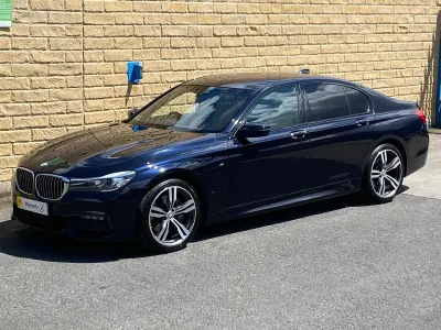 Used BMW 740 M Sport 320 HP (235 kW) 2017 Black Sedan
