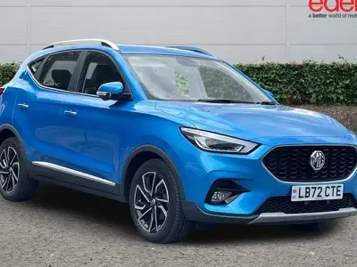 Used MG ZS Exclusive 111 HP (81 kW) 2022 Blue SUV