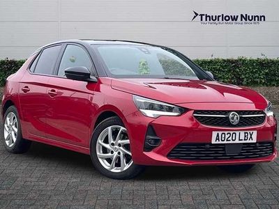 Used Vauxhall Corsa SRi 100 HP (73 kW) 2020 Red Hatchback