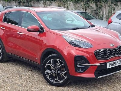 Used Kia Sportage GT-Line 177 HP (130 kW) 2019 Red SUV