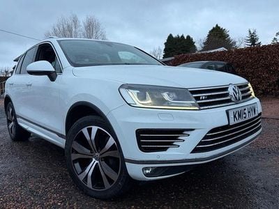 Used VW Touareg R-line 262 HP (192 kW) 2015 White SUV