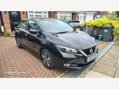 Used Nissan Leaf Acenta 110 kW (150 HP) 2018 Black Hatchback
