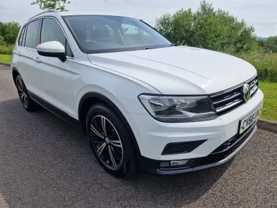 Used VW Tiguan SE 150 HP (110 kW) 2018 White SUV