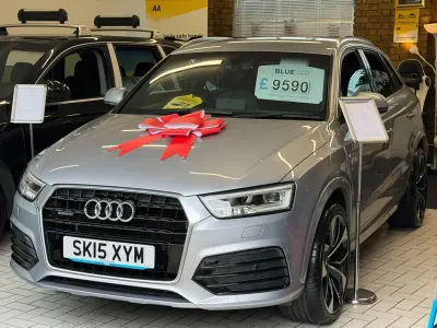 Używany Audi Q3 S-line plus 150 KM (110 kW) 2015 Srebrny SUV