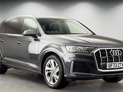 Begagnad Audi Q7 Black Edition 231 HK (169 kW) 2023 Grå SUV