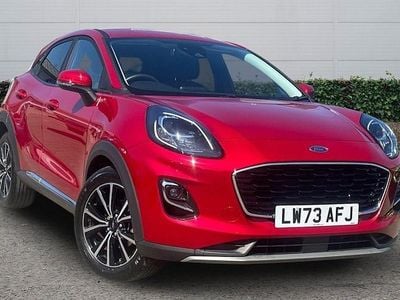 Begagnad Ford Puma Titanium 125 HK (91 kW) 2023 Röd SUV
